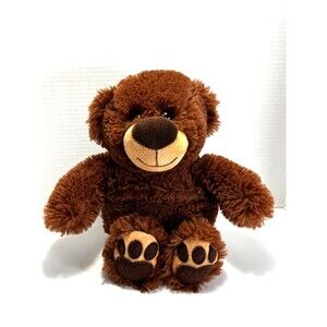 AROMA HOME Brown Teddy Bear Plush Heat Pillow Warmer Aromatherapy 16"